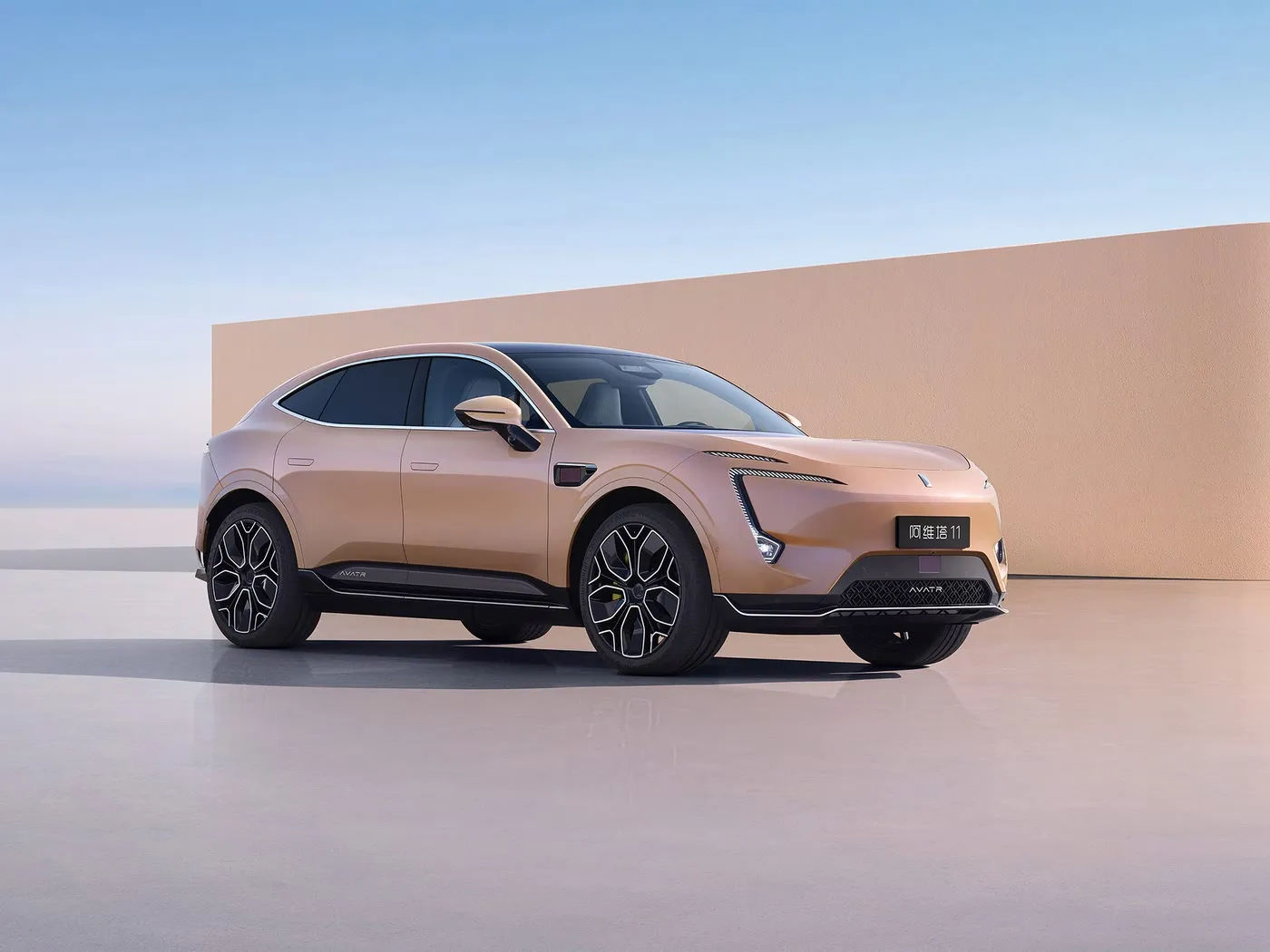 아바타르 11 하이테크 전기 SUV 쿠페, 4WD EV 모터를 탑재한 신에너지 차량