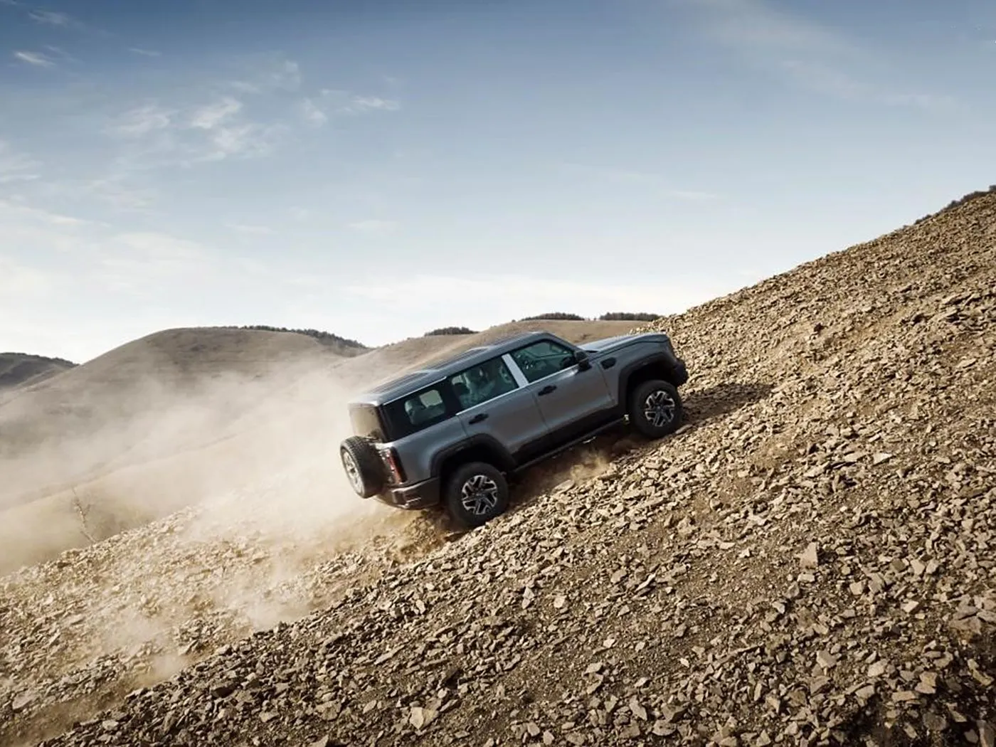 베이징 오프로드 BJ40 컴팩트 SUV 4WD, 85L 탱크 및 파노라마 카메라 장축 베이스