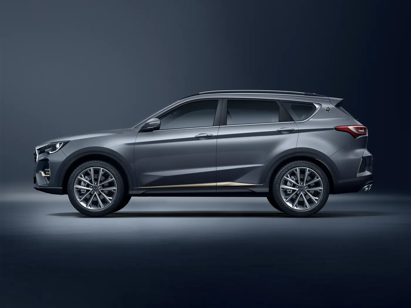 새로운 Chery Jetour X70 SUV 자동 드라이브 유로 VI 방출 합금 루프 랙 후면 카메라 가죽 시트