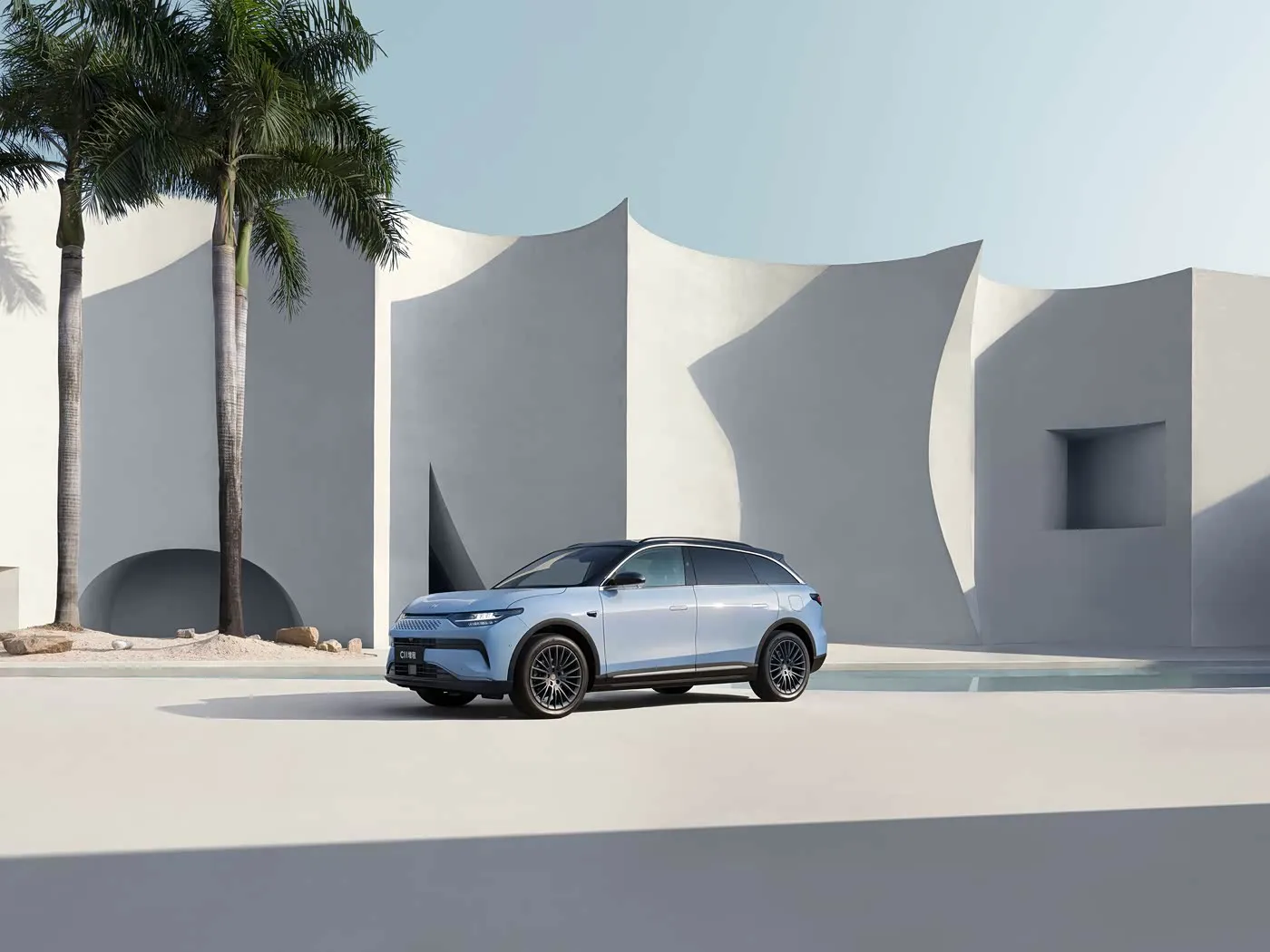 Leapmotor C11 컴포트 버전 하이브리드 전기 SUV PHEV 차량, 확장된 범위의 신에너지 차량 포함