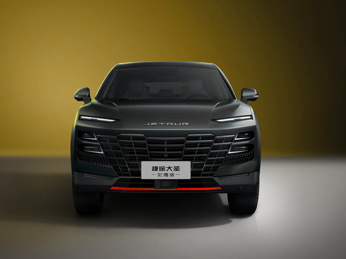 Jetour T2 SUV 하이브리드 버전 Euro VI 새로운 도착 라이트 터보 ACC 자동 기어 박스 가죽 왼쪽 스티어링