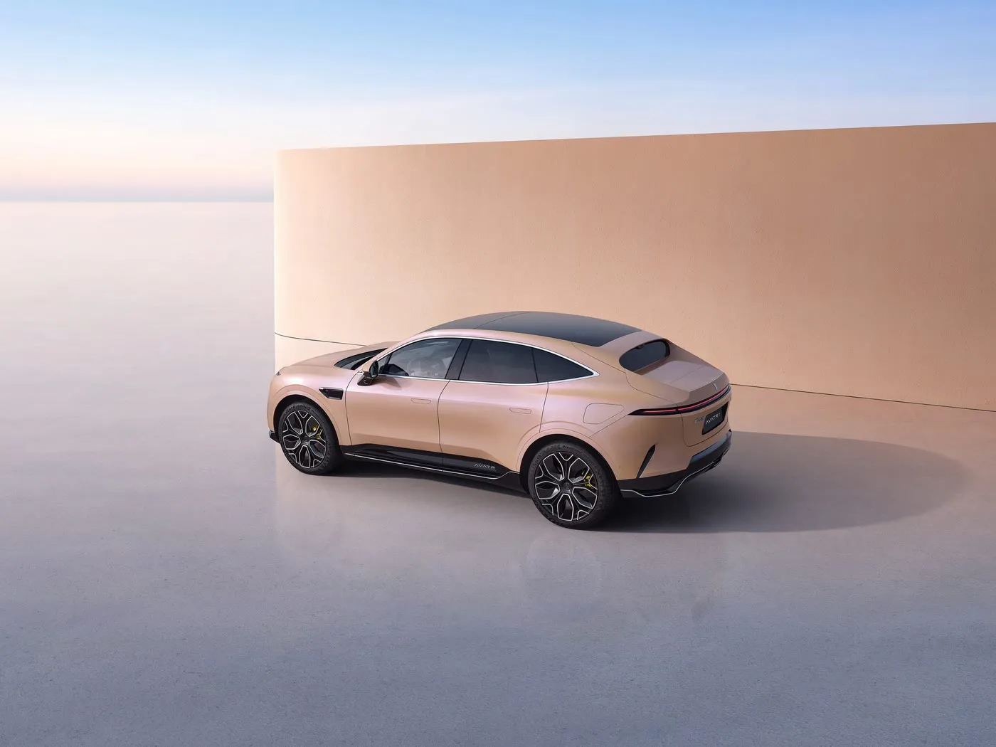 아바타르 11 하이테크 전기 SUV 쿠페, 4WD EV 모터를 탑재한 신에너지 차량