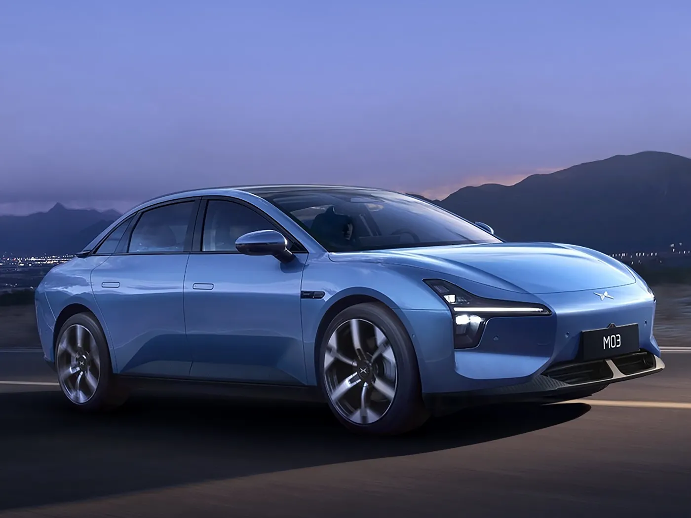 Xiaopeng 2025 Mona M03 전기 세단 장거리 515km 신에너지 차량 SUV 및 해치백 EV 리튬 배터리