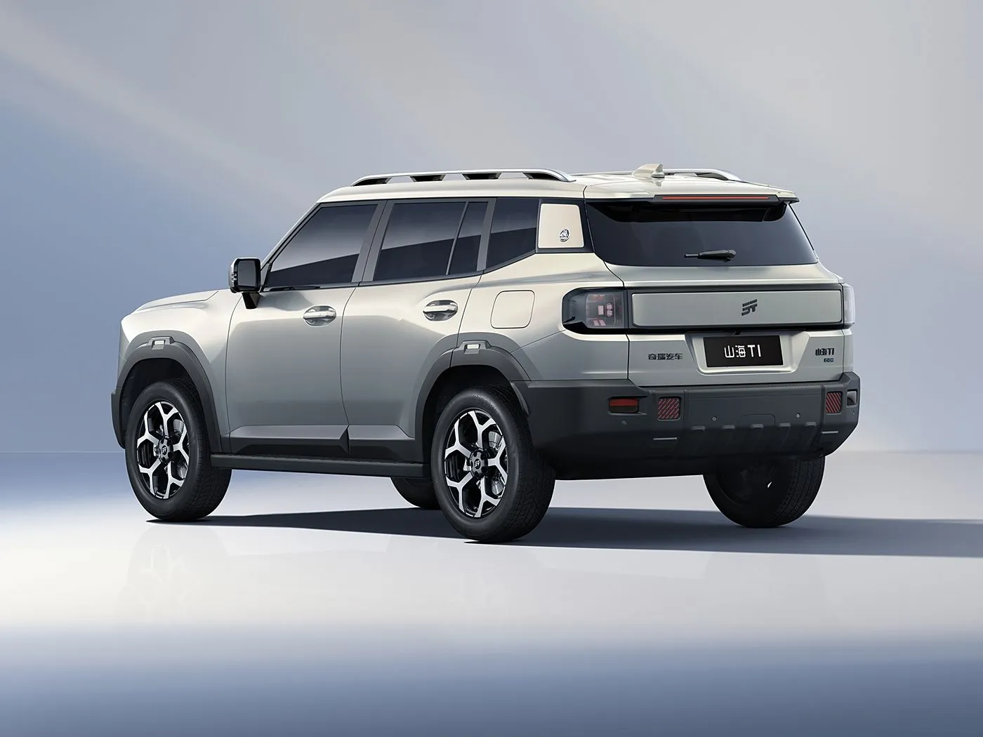 Jetour T1 SHANHAI 새 모델 소형 SUV 전기 PHEV 플러그인 하이브리드 자동 변속기 가죽 시트 ACC 크루즈 FWD Euro VI Interio