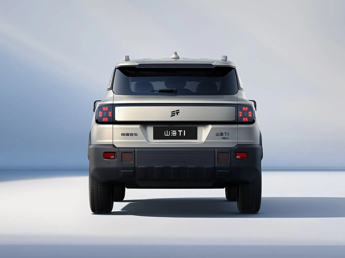 Jetour T1 SHANHAI 새 모델 소형 SUV 전기 PHEV 플러그인 하이브리드 자동 변속기 가죽 시트 ACC 크루즈 FWD Euro VI Interio