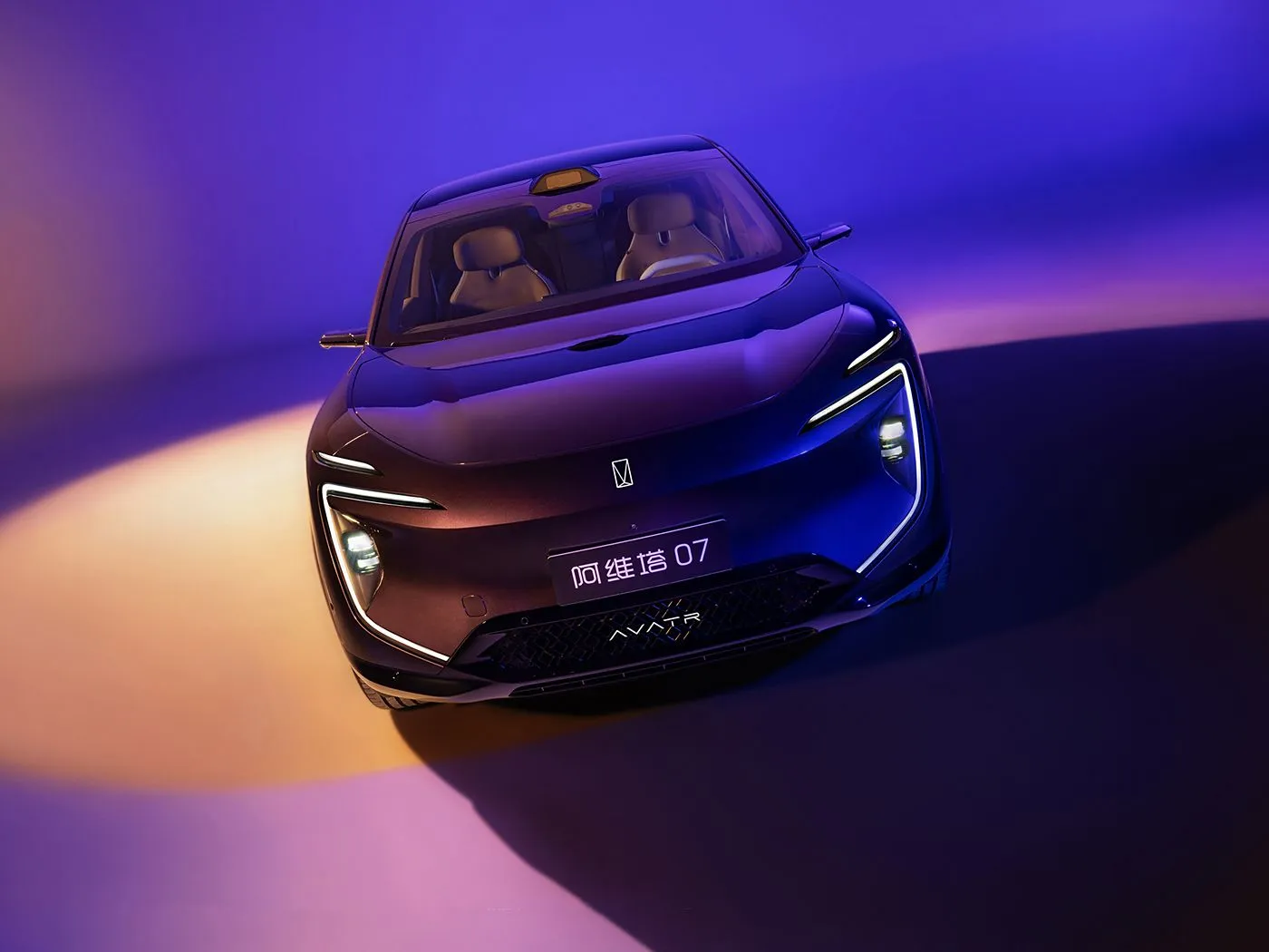 Avita 07 순수 전기/레인지 익스텐더 SUV Huawei ADS 3.0 기술 신에너지 차량을 위한 현대적인 전기 운전 경험