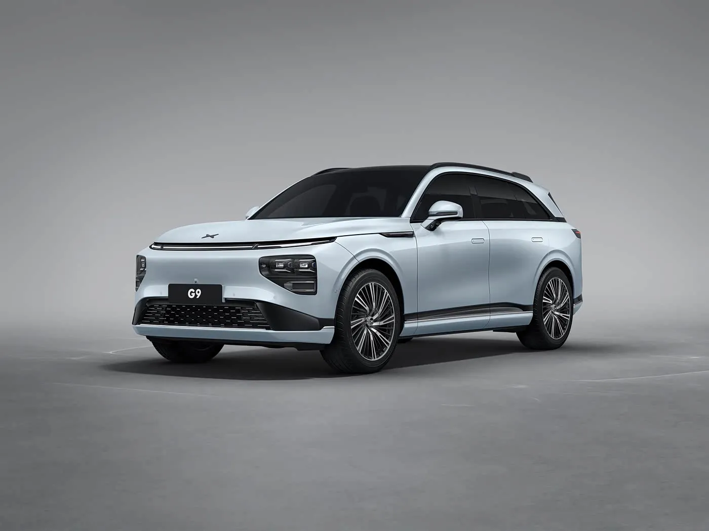Xpeng G9 럭셔리 4도어 5인승 SUV 전기 자동차 신에너지 MPV 해치백(4WD 드라이브 모드 포함) PHEV 전원 및 EV 모터 왼쪽