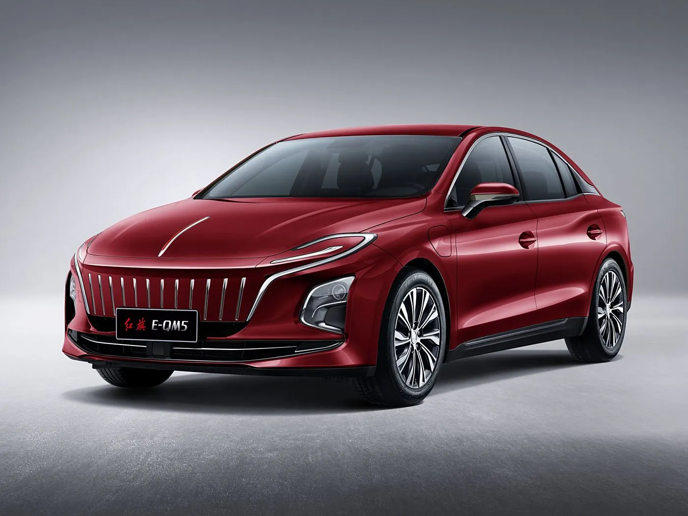 Hongqi E-QM5 넓은 EV 세단 긴 휠베이스 장거리 순수 전기 신에너지 차량